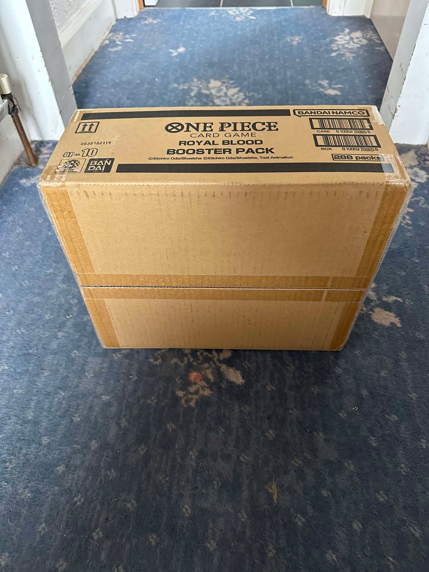One Piece TCG OP-10 OP10 CASE 12x Booster Box ROYAL BLOOD - ENGLISH