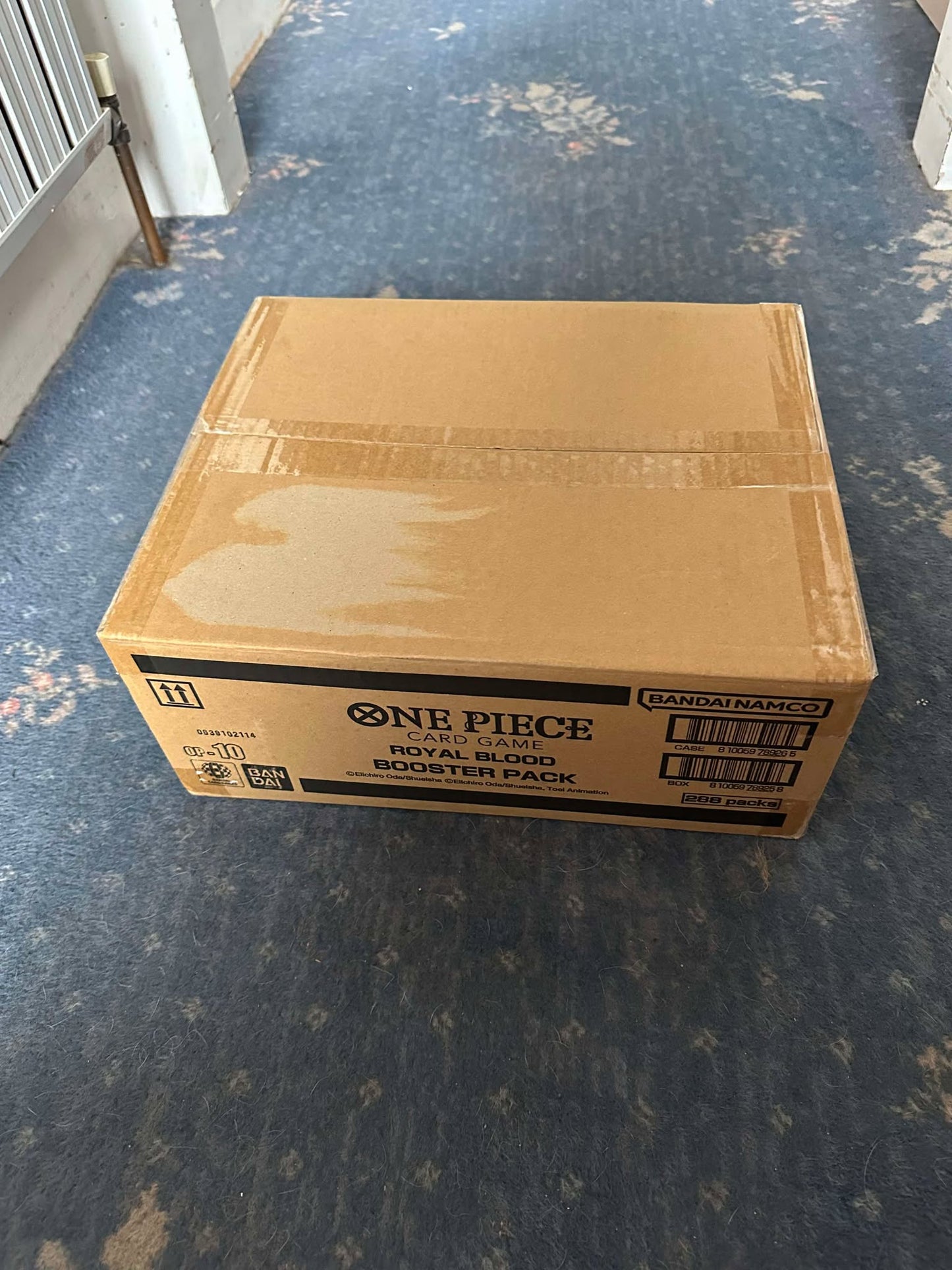 One Piece TCG OP-10 OP10 CASE 12x Booster Box ROYAL BLOOD - ENGLISH