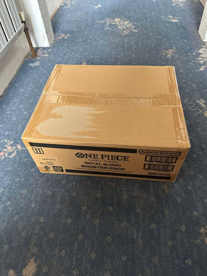 One Piece TCG OP-10 OP10 CASE 12x Booster Box ROYAL BLOOD - ENGLISH