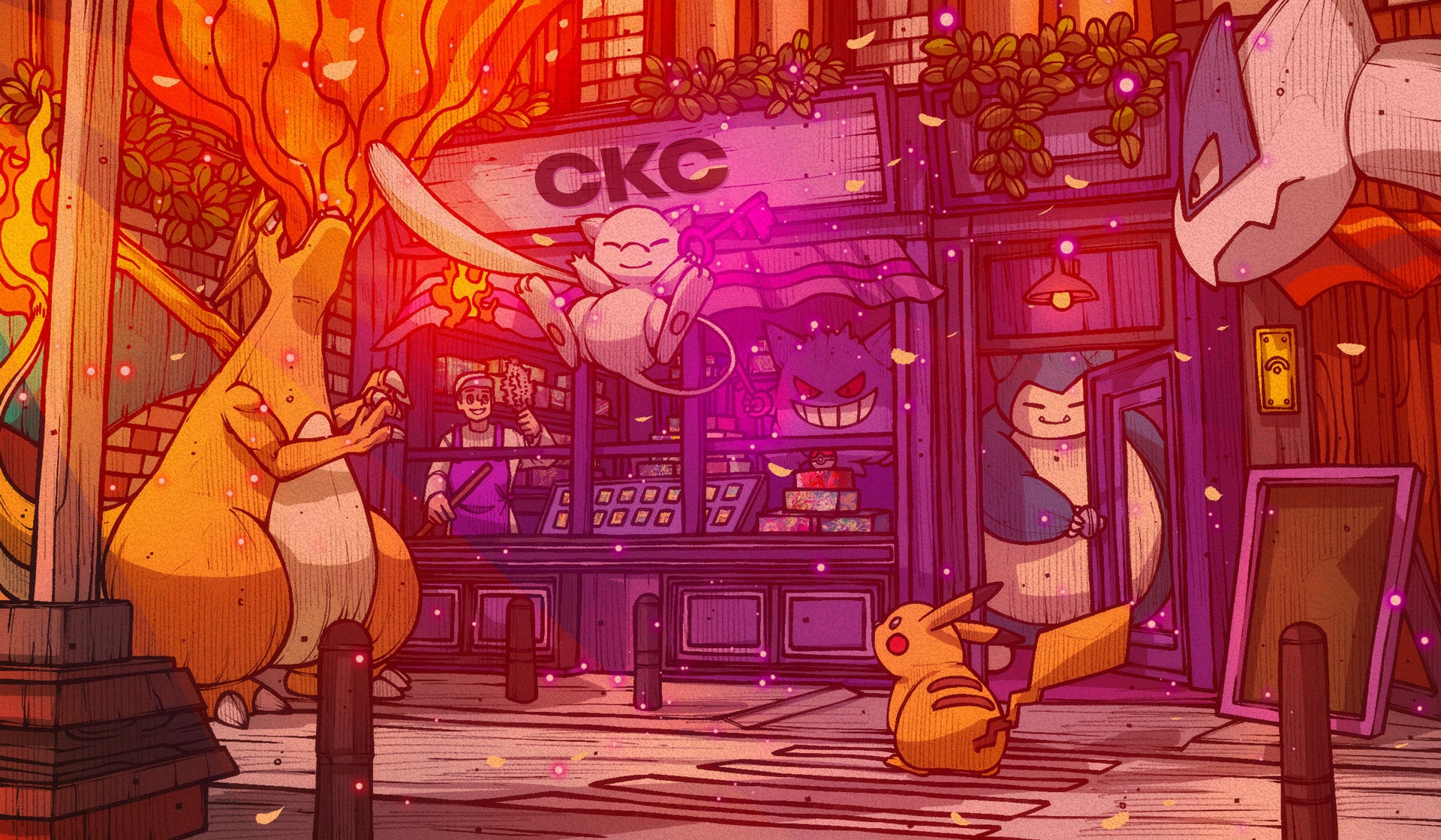 Pokemon, CKC, Placemat, mousemat, charizard, pikachu, mew, snorelax, lugia, fire, custom, gengar, shop