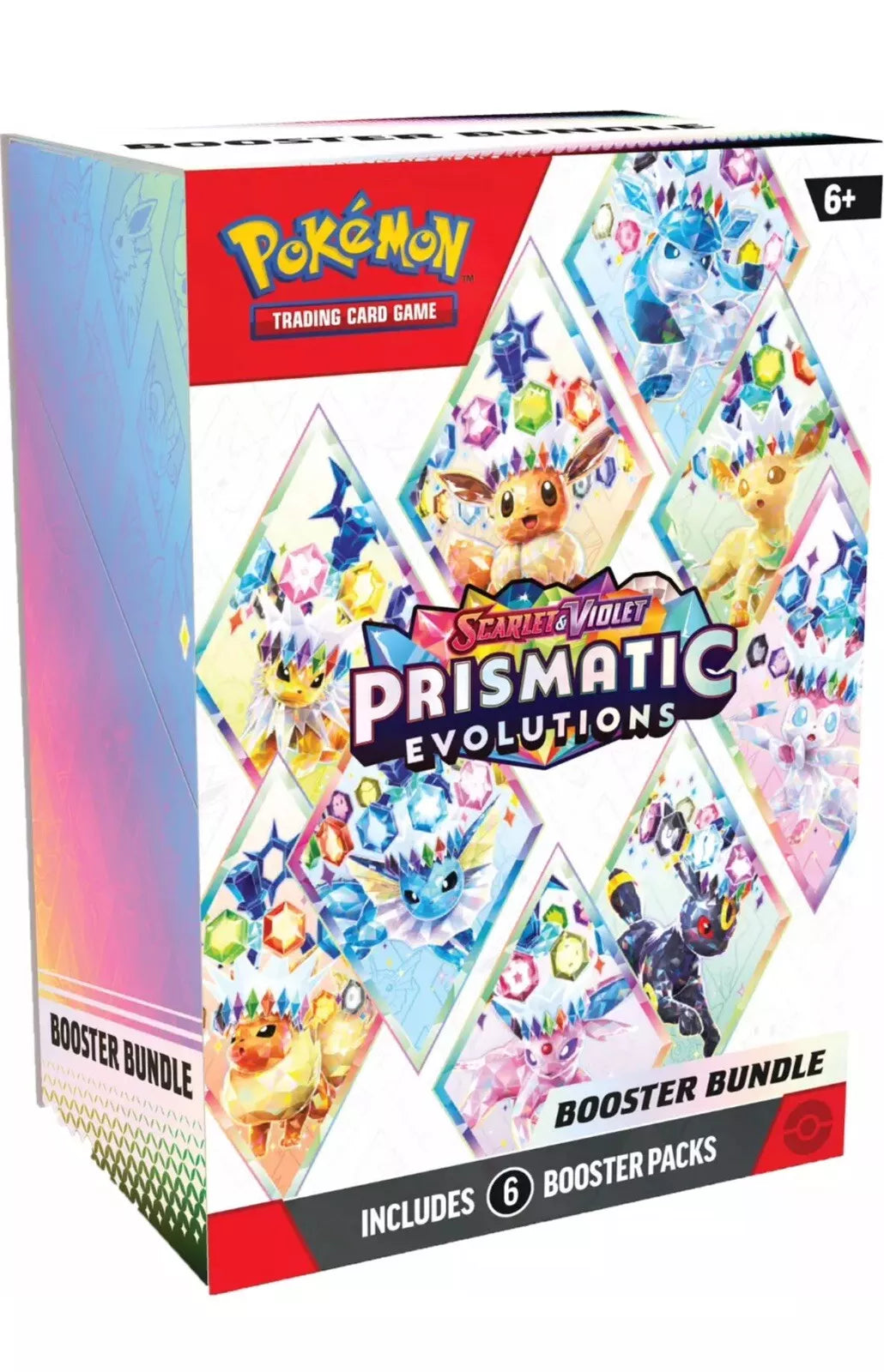 PRE-ORDER 1x (Box of 10) Pokémon TCG: Scarlet & Violet 8.5 - Prismatic Evolutions Booster Bundle