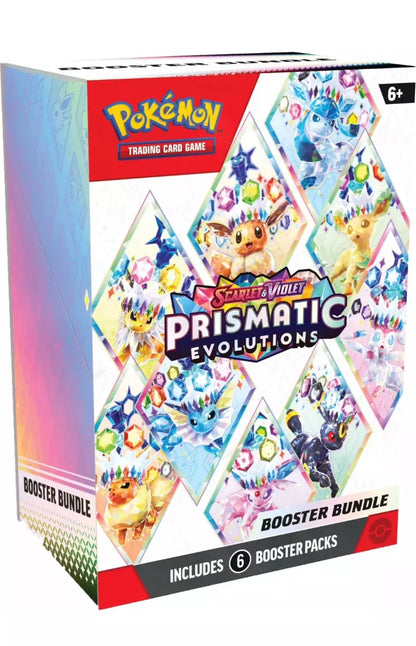 PRE-ORDER 1x (Box of 10) Pokémon TCG: Scarlet & Violet 8.5 - Prismatic Evolutions Booster Bundle