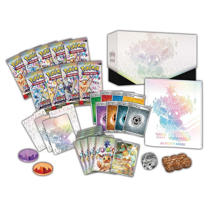 PRE-ORDER 1x case (10 boxes) Pokémon TCG: Scarlet & Violet 8.5 - Prismatic Evolutions - Elite Trainer Box