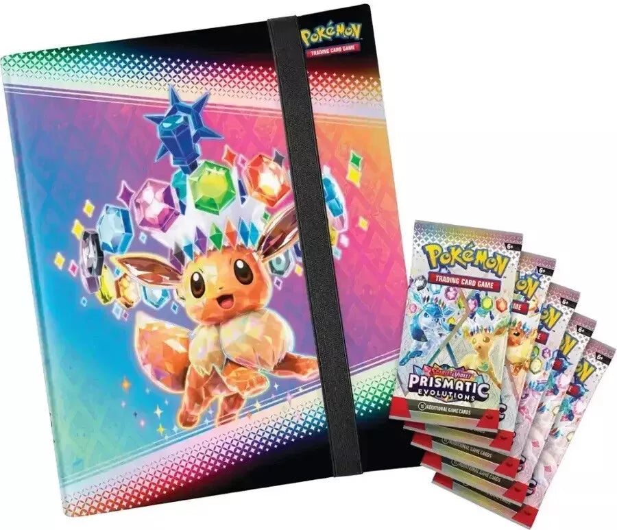 PRE-ORDER - 1x CASE (6 BOXES) Pokémon TCG: Scarlet & Violet 8.5 - Prismatic Evolutions - Binder Collection